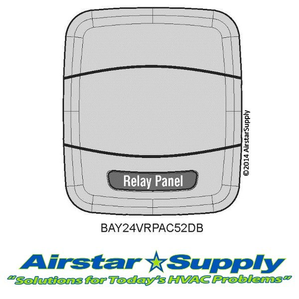 BAY24VRPAC52DC Relay Panel, Replaces BAY24VRPAC52DB CNT07346