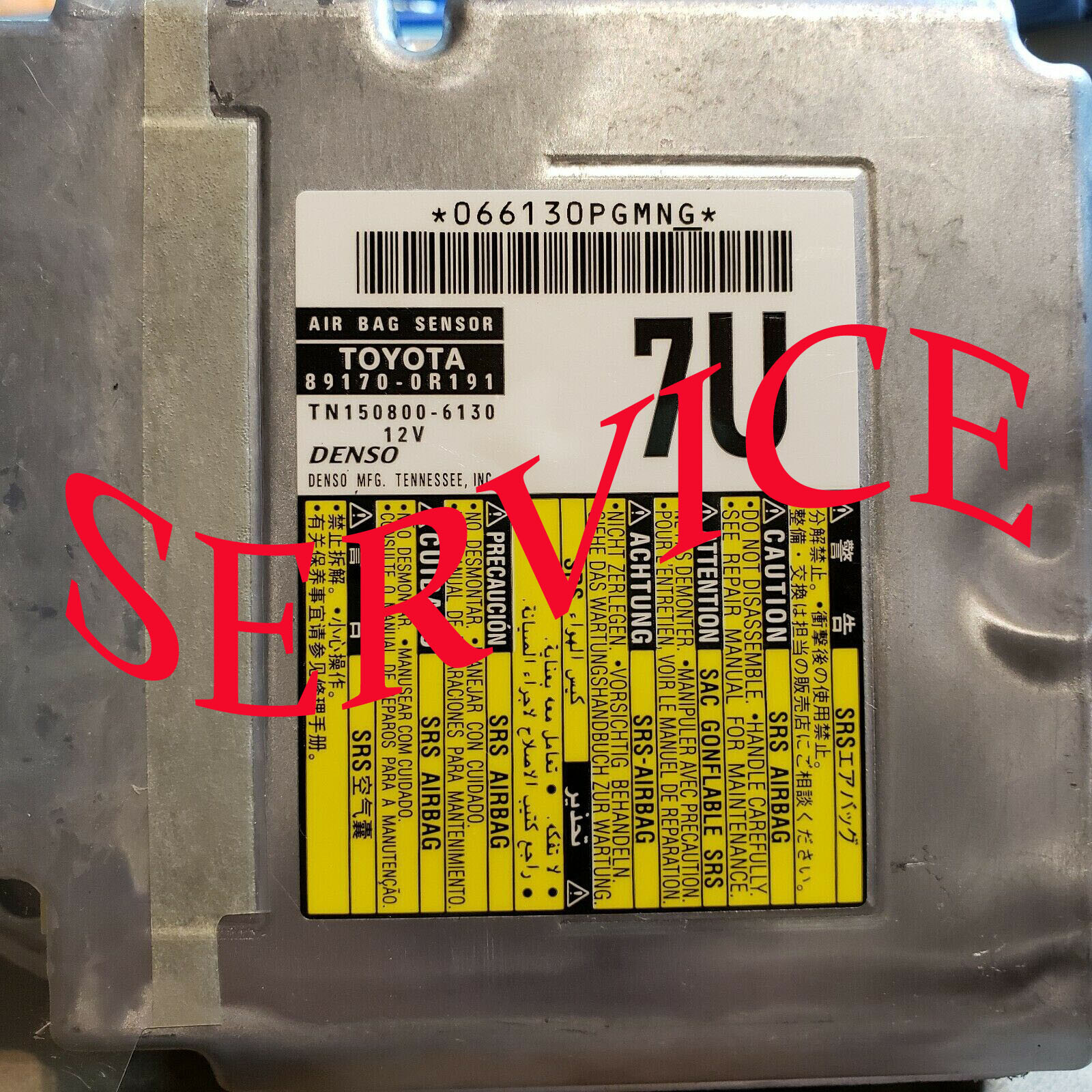 2018 Toyota RAV 4  SRS Module Service, Reset, Repair 89170-0R191