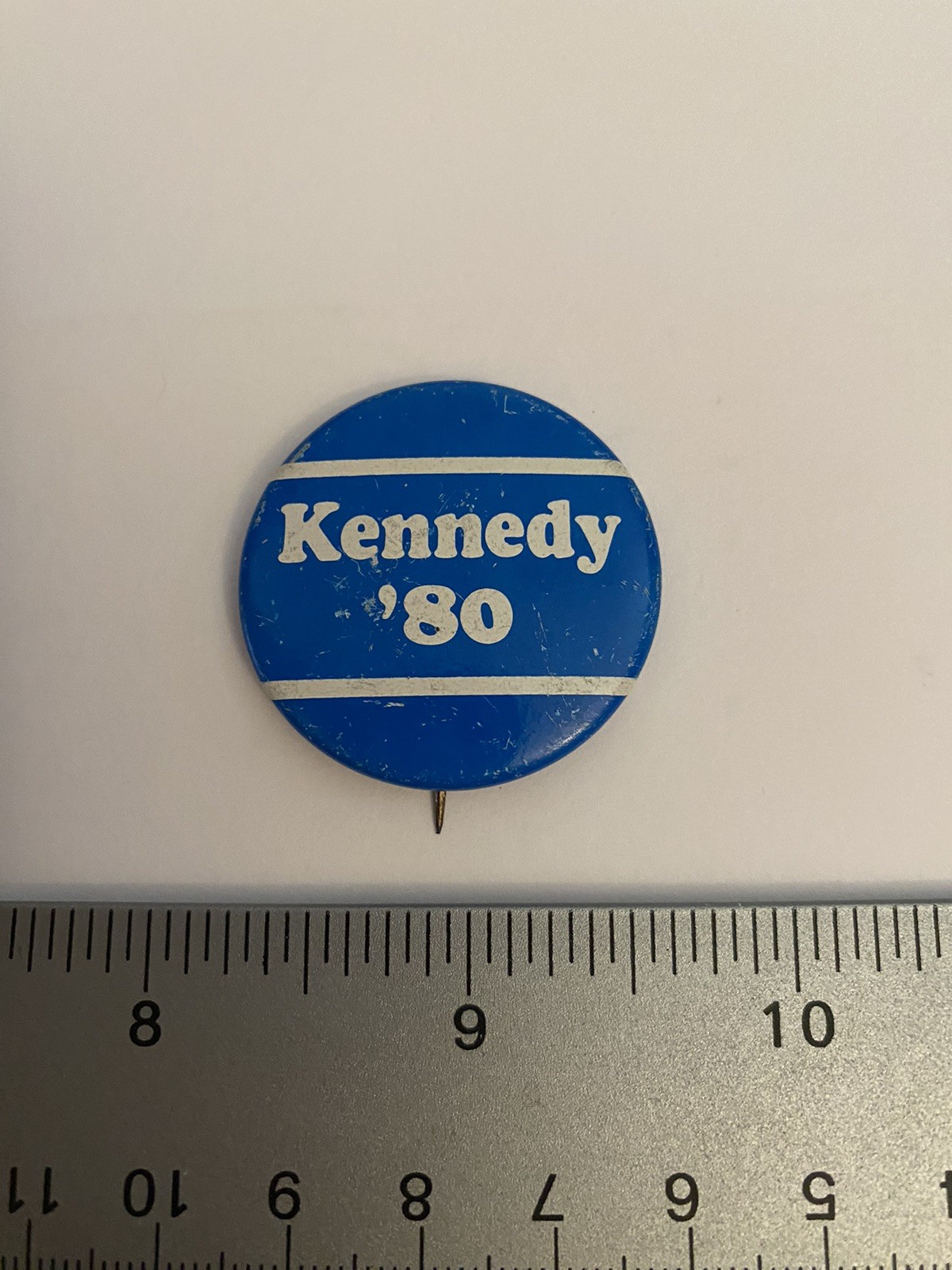 Kennedy ‘80 Pin Back Button P139