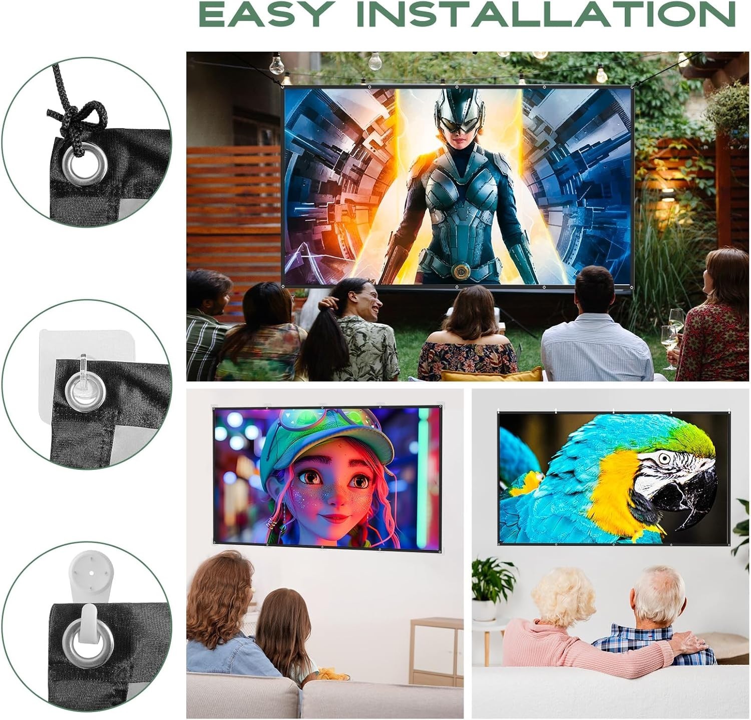 ALR Projector Screen 120in Pro for Bright Environments]\