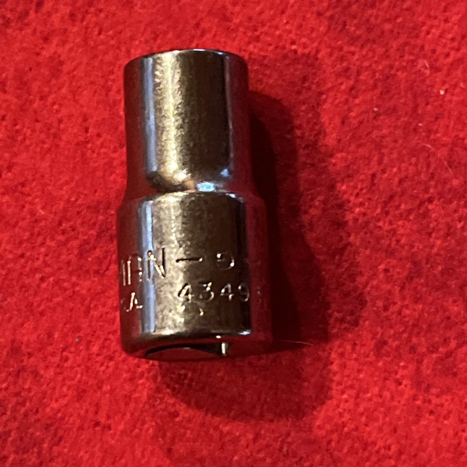 CRAFTSMAN -G- 43493 (reverse) SOCKET, 1/4", 1/4" DRIVE, 6 PT   (tb5.10)