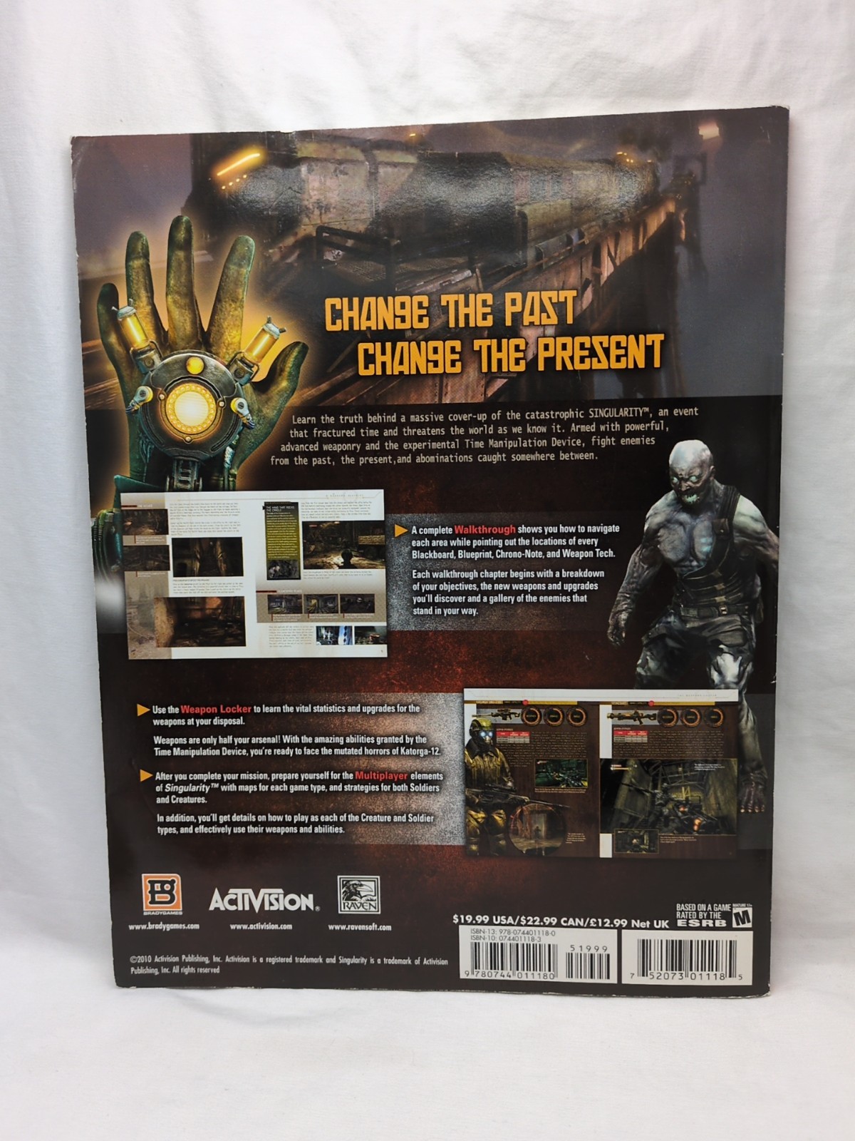 Singularity Bradygames Strategy Guide Book