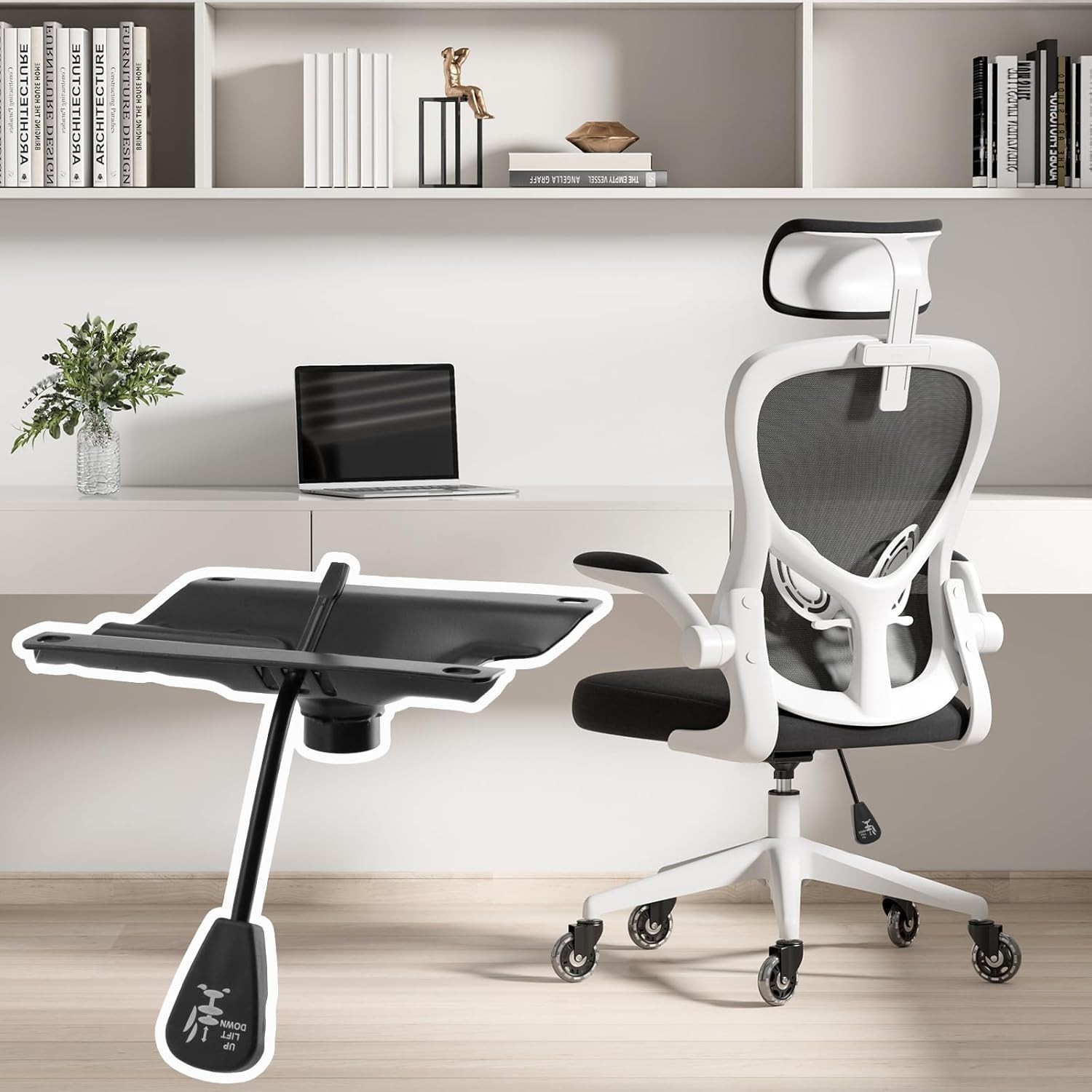 Office Chair Tilt Base Heavy Duty Steel Control Mechanism Black Swivel 6.8x5.5in