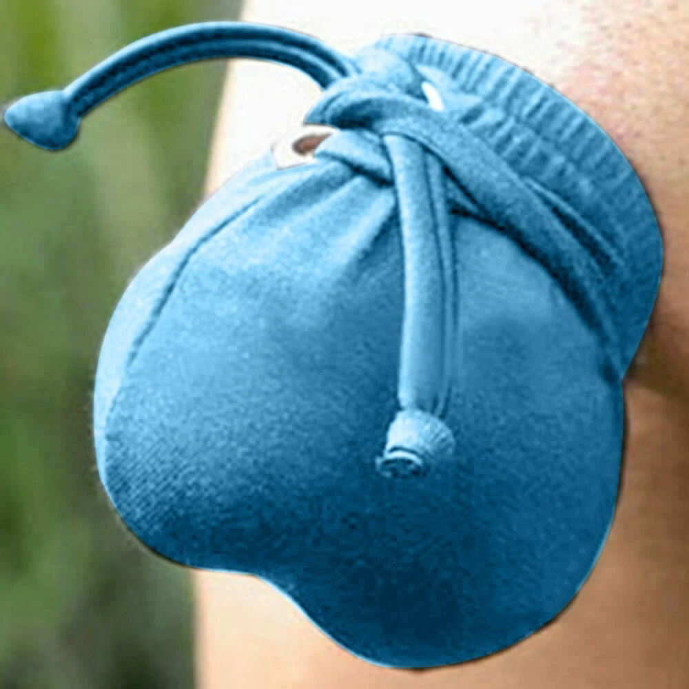 Male Penis Sleeve Pouch C-String Testicular Sheath Cover Compact Bag Underpants