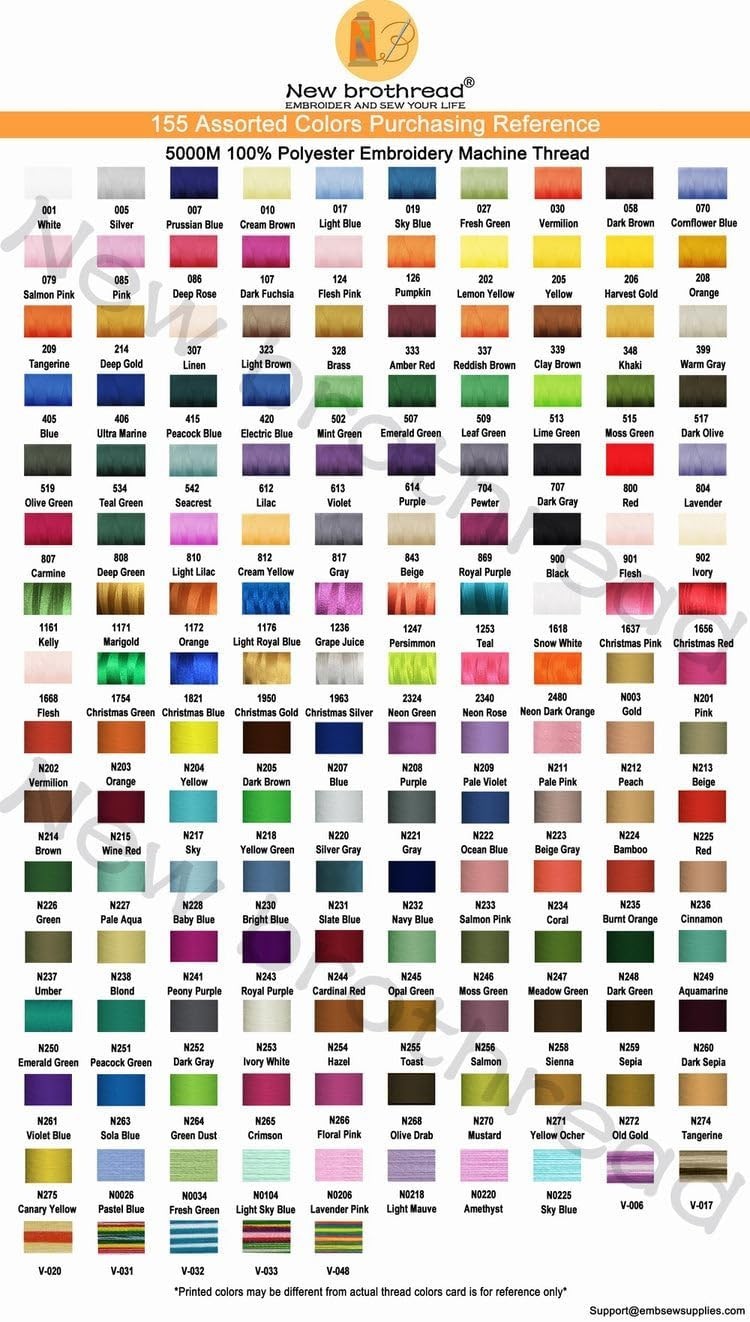 Versatile 5000M Snow White Polyester Embroidery Thread For All Embroidery