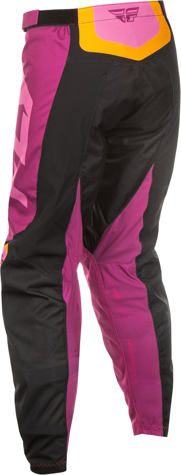 FLY RACING Fits Women's F 16 Pants C378-83207 - Black/Mauve/Yellow