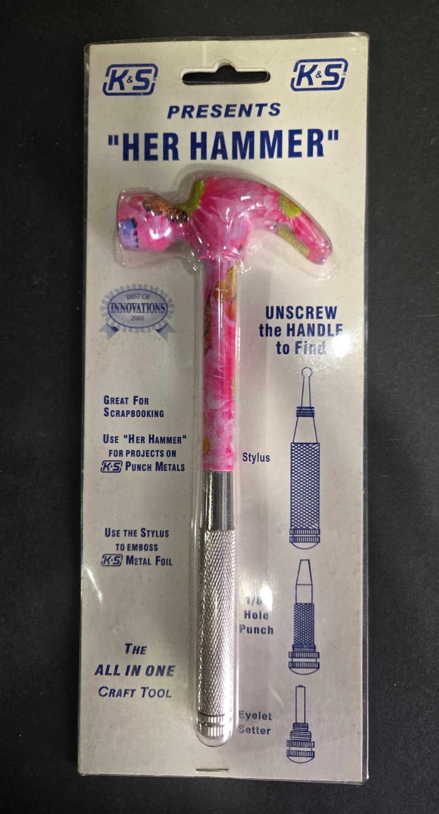 K&S Metal Products "Her Hammer" Craft Tool
