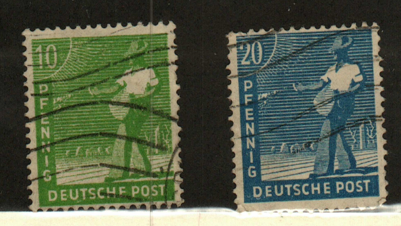 Germany #560, 564 used