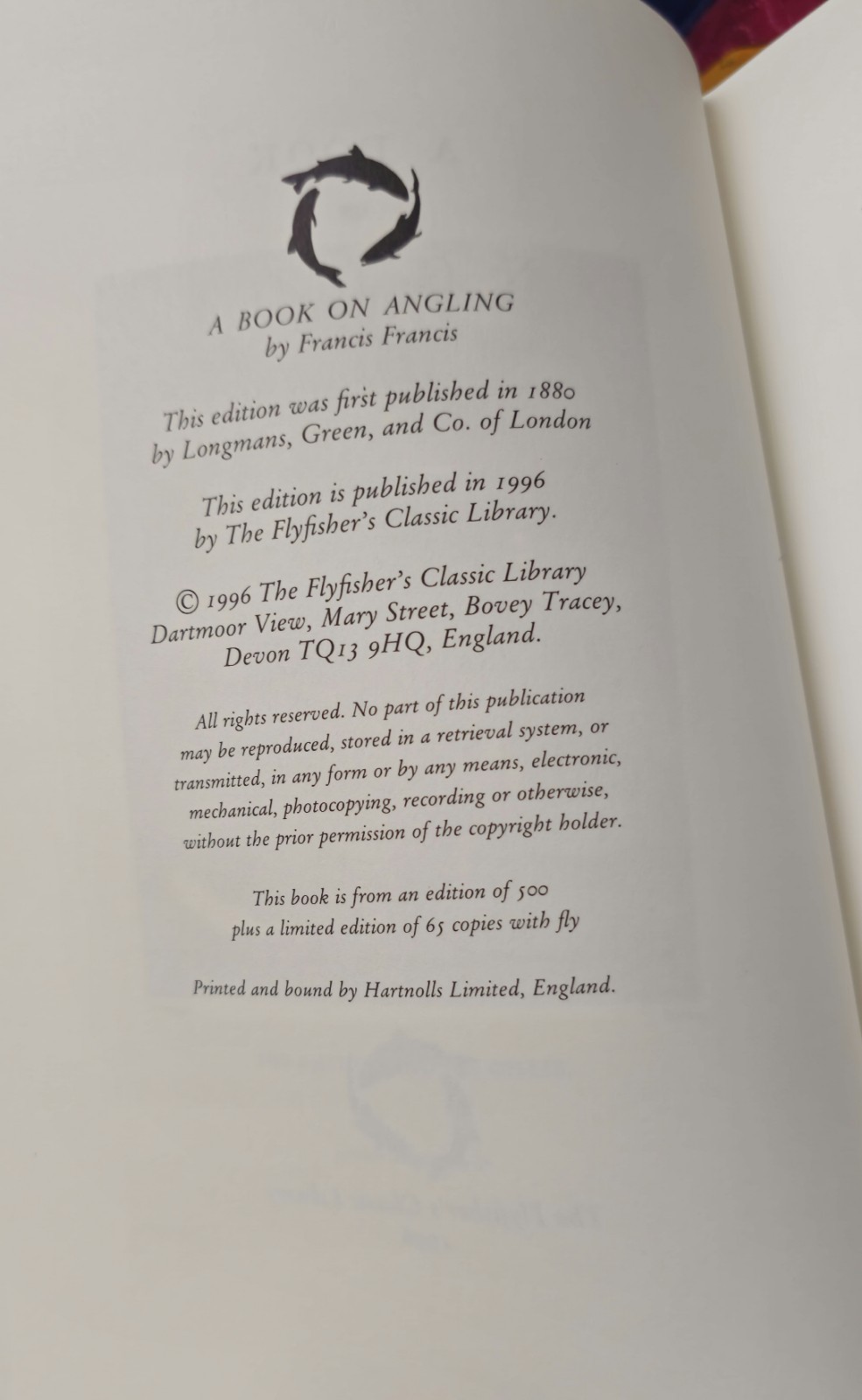 A Book on Angling Francis Francis