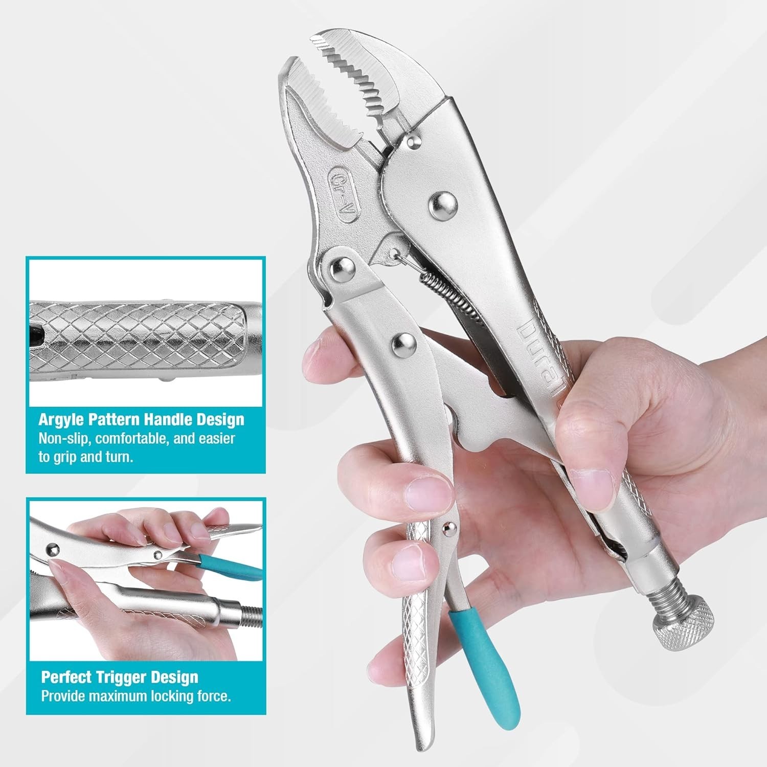 LP10WC Locking Pliers With Wire Cutter 10