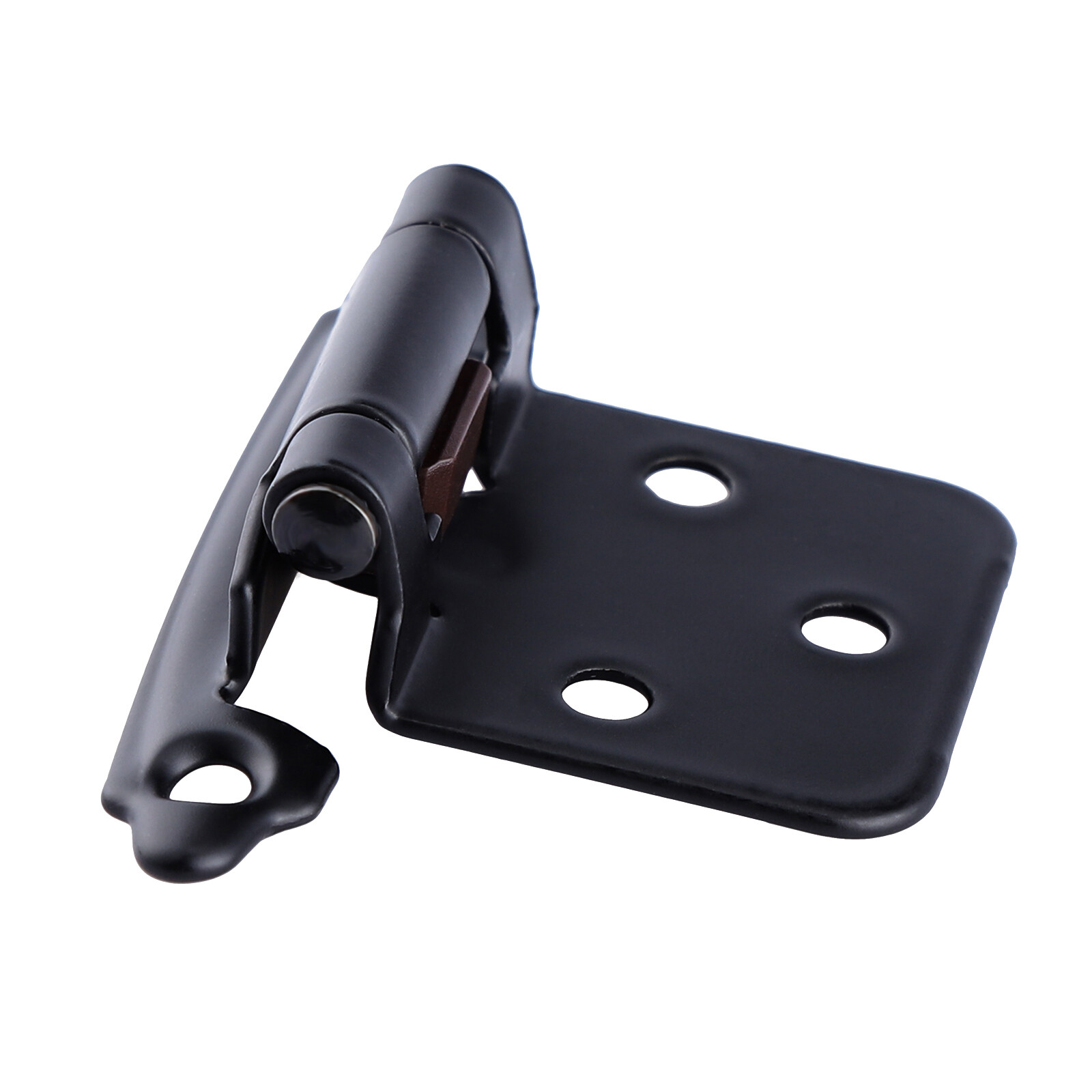 20pcs Kitchen Cabinet Hinges Overlay Self Closing Face Mount Cupboard Door Hinge