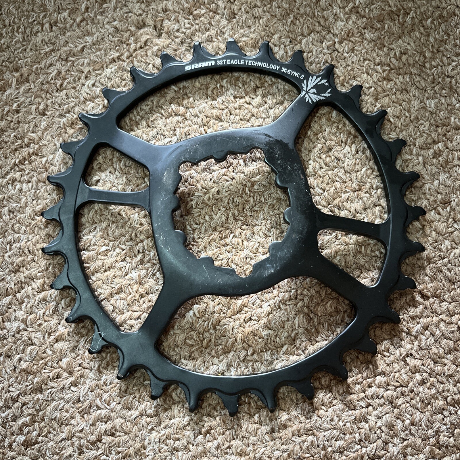 SRAM X-Sync 2 Eagle Steel Direct Mount Chainring 32T 6mm Offset
