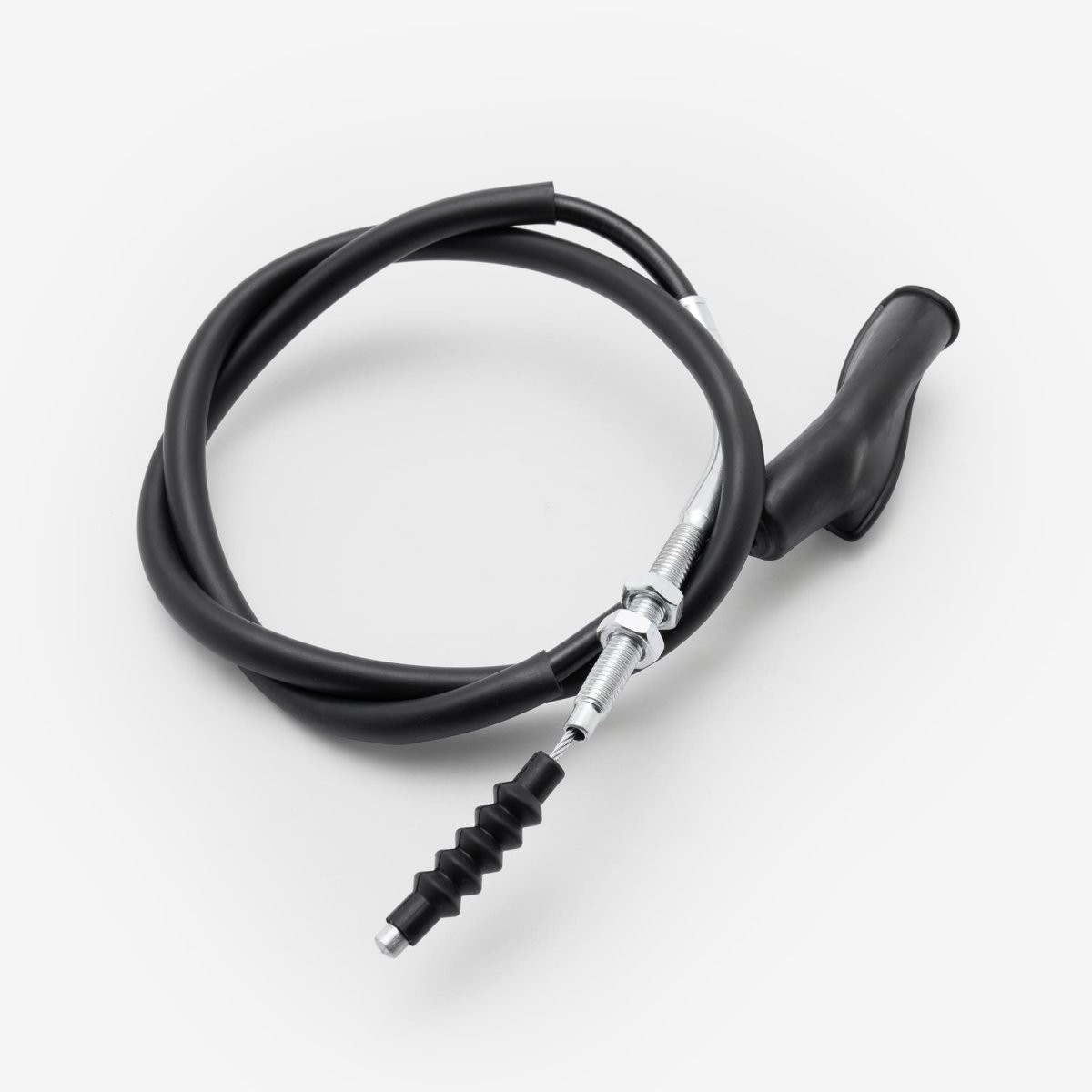 Clutch Cable 740mm Fixed Wire Stop Street Motorcycle CLCB094 Steel Left Unit