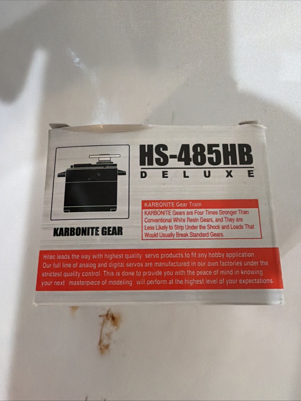NEW Hitec HS-485HB Servo