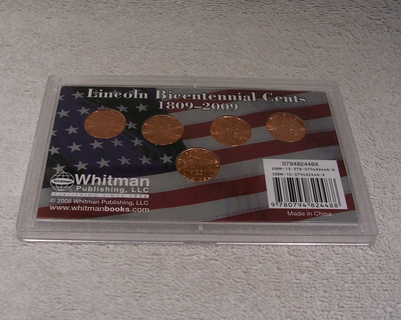Lincoln Bicentennial Cents 2009 in Display