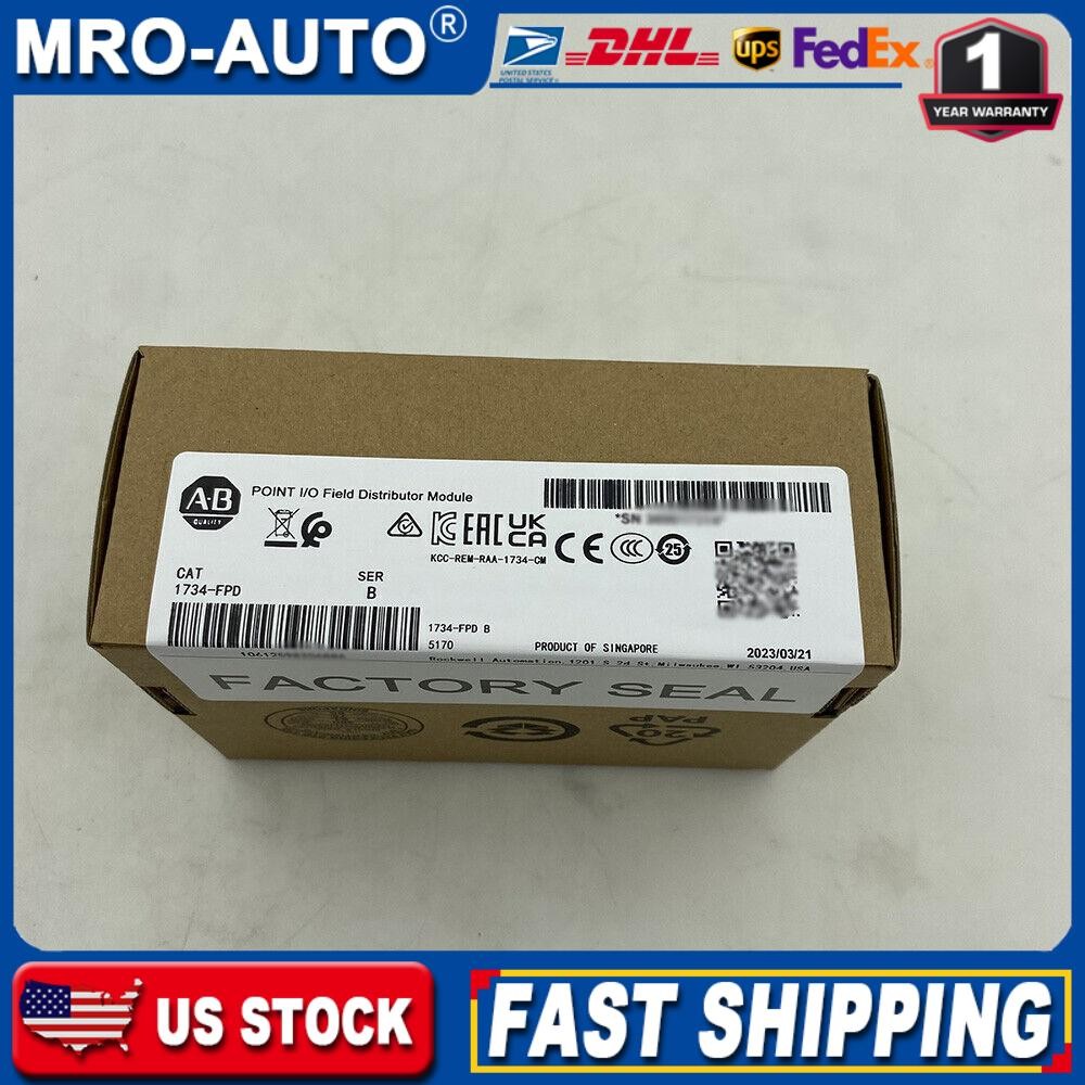 New AB 1734-FPD 1734FPD I/O Module Factory Sealed AB Allen-Bradley US Free Tax