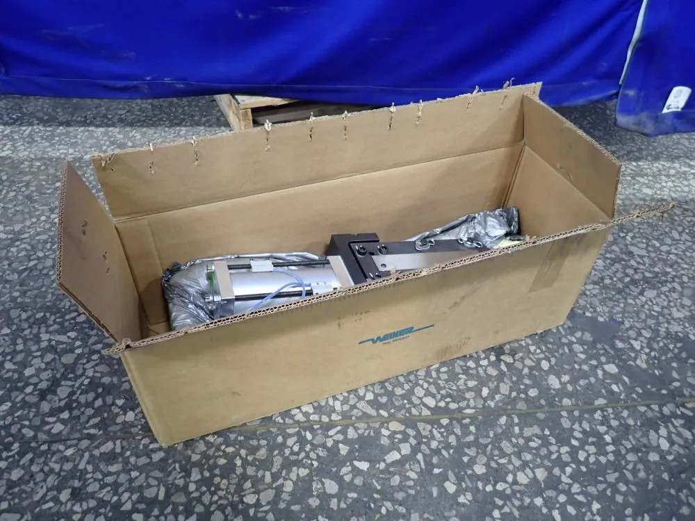 WELKER WC-2182-LST-04S-01 PNEUMATIC POWER CLAMP CYLINDER  04200591263