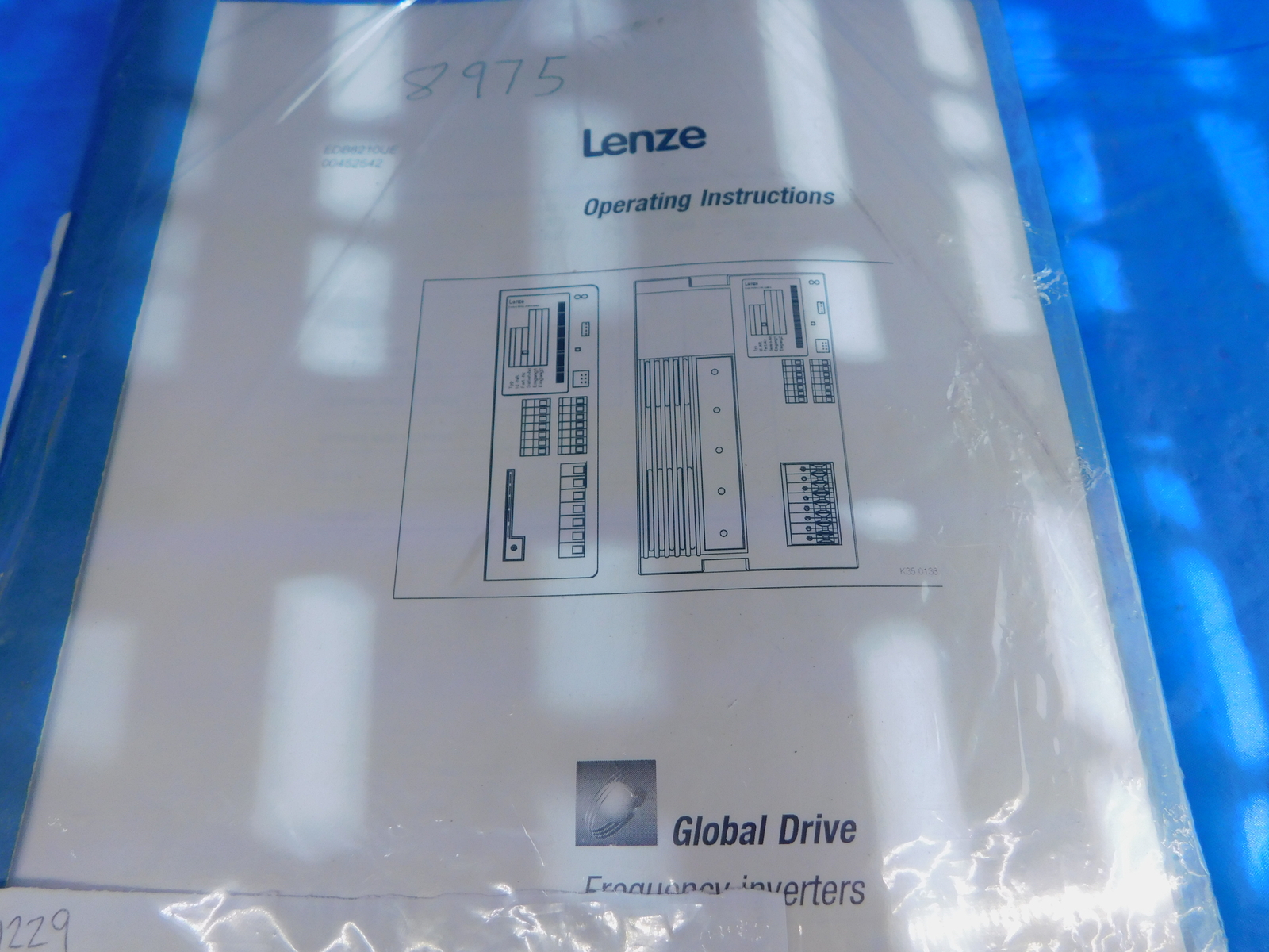 LENZE OPERATING INSTRUCTIONS FOR GLOBAL DRIVE FREQUENCY INVERTERS MANUAL