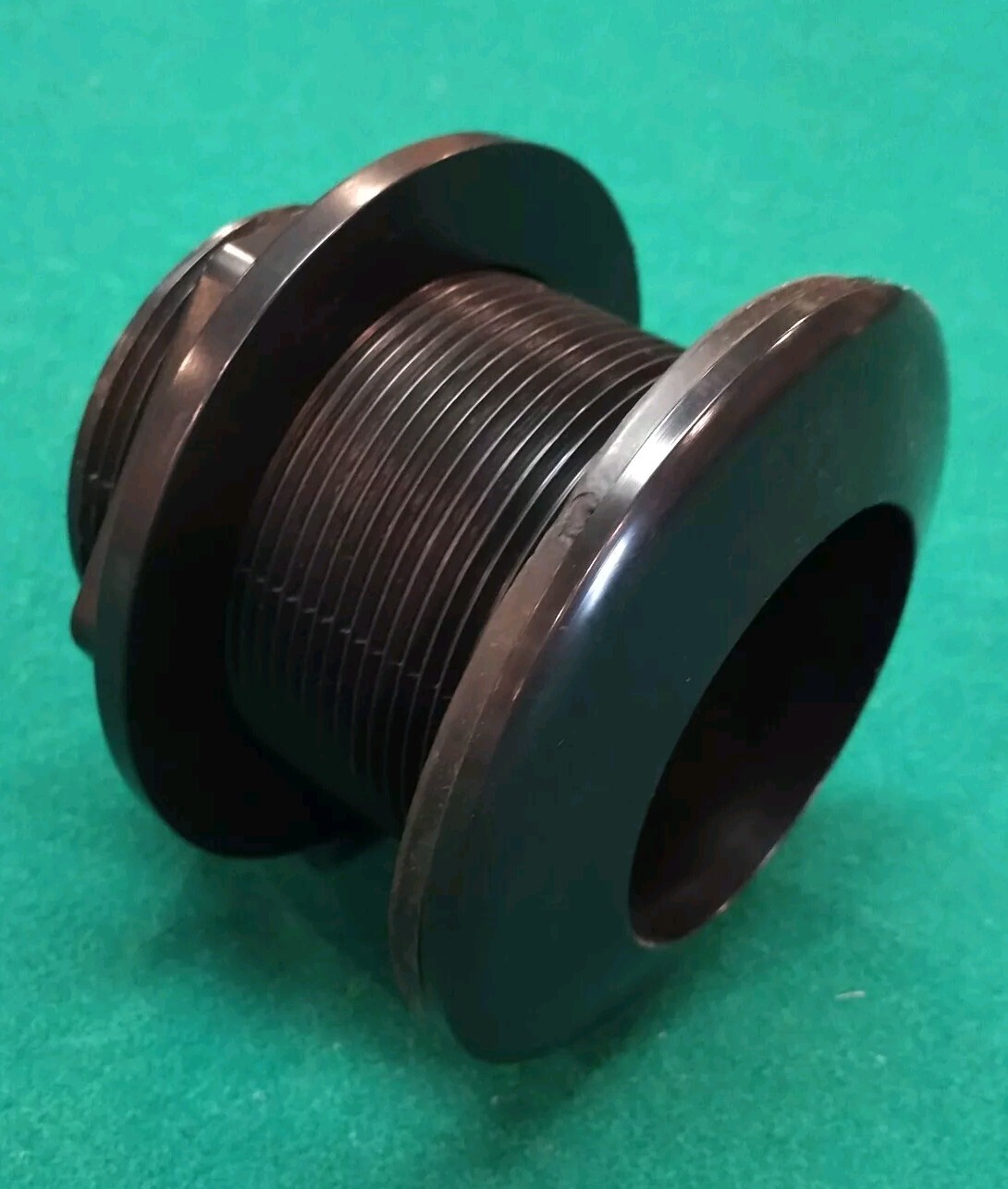 Bulkhead Fitting 1-1/2" 1 1/2 Inch Lot Of 2 Aquarium Pond Rain Barrel 1.5" Slip