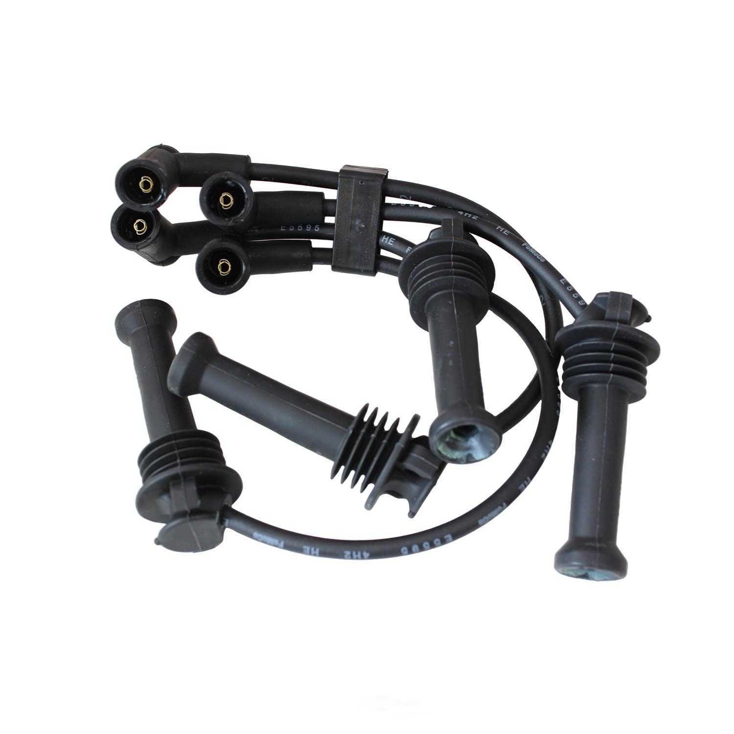 Spark Plug Wire Set For 2011-2018 Ford Fiesta 1.6L 4 Cyl 2012 2014 Motorcraft