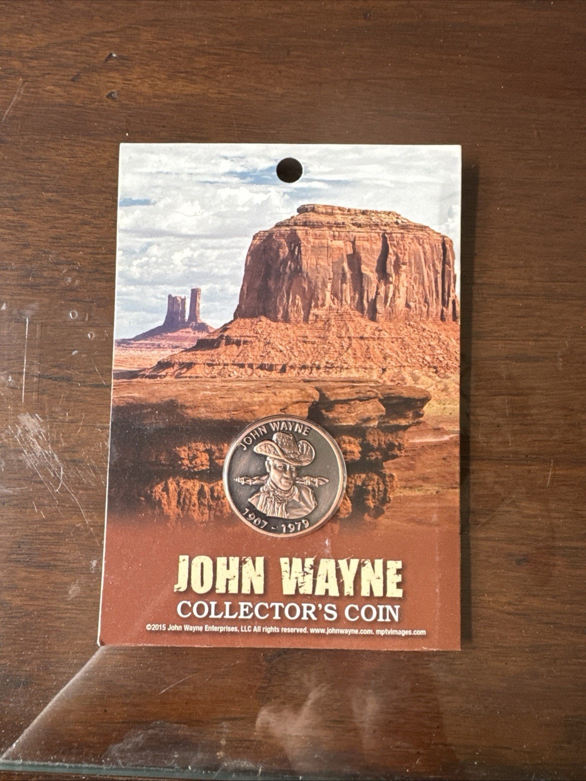 2015 John Wayne Collectors Coin