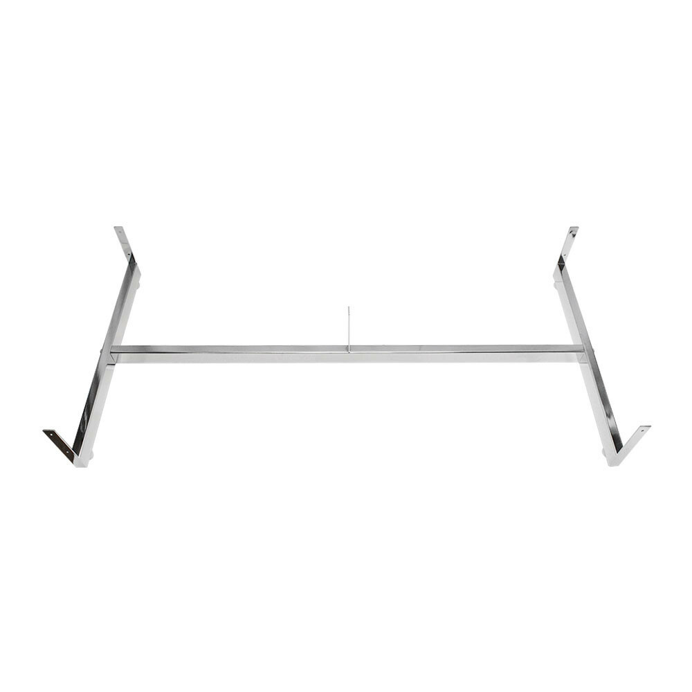CHROME Gondola Base Floor Stand Display Gridwall Grid Panel Retail Fixture 50x25