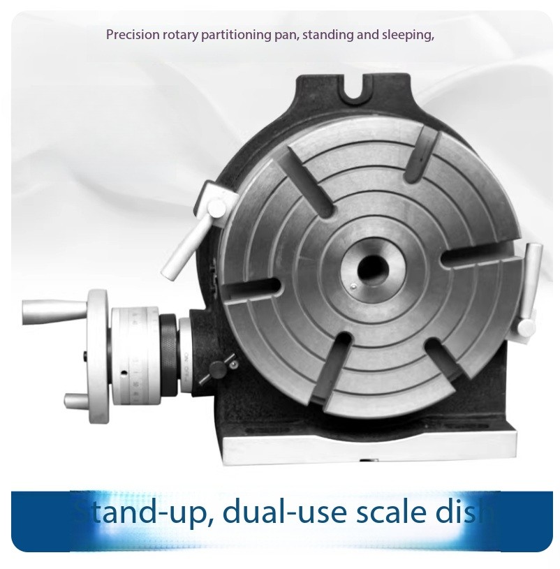 HV-8 Milling Machine Horizontal Indexing Head Milling Machine Turntable