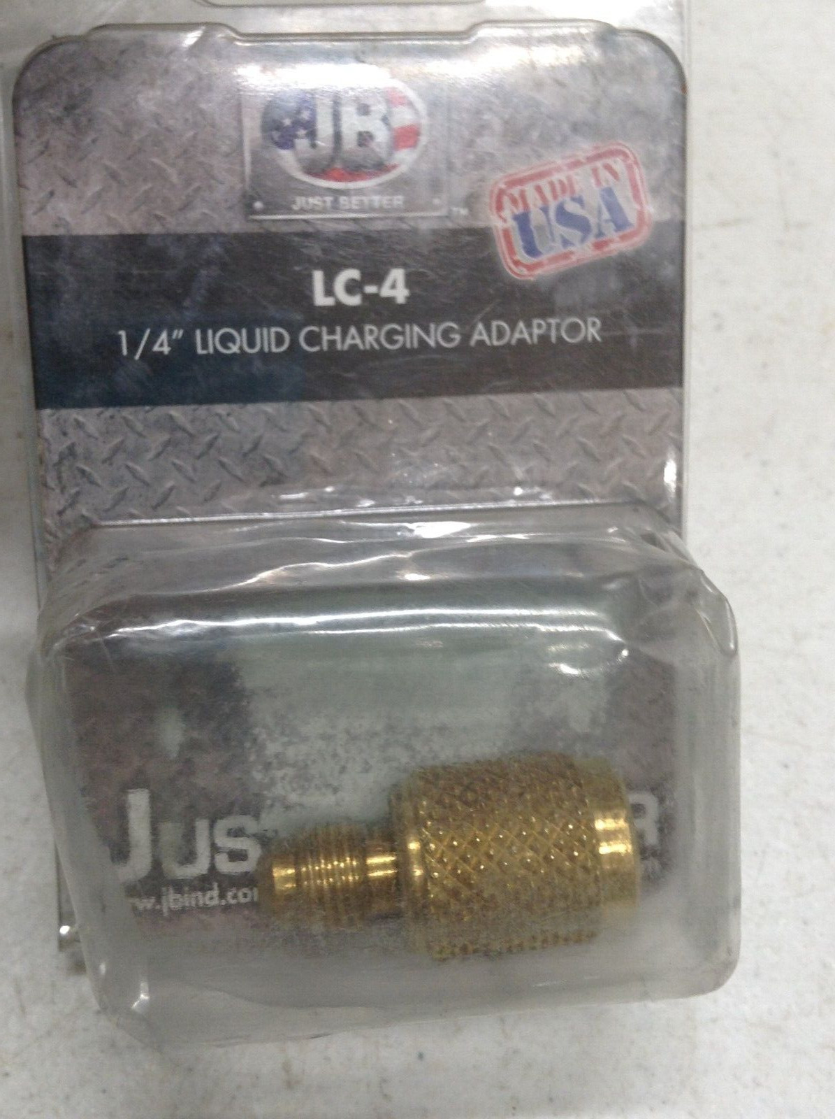 New JB Industries LC-4 1/4" Charging Adaptor