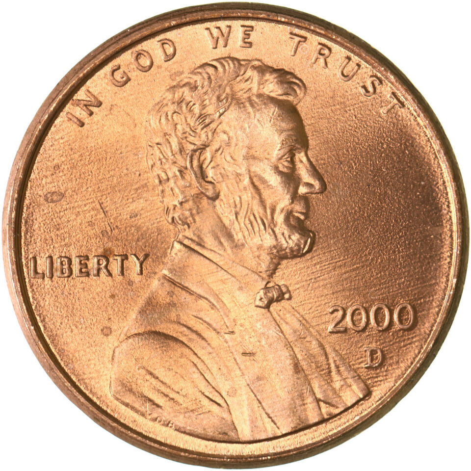 2000 D   Lincoln Memorial Cent - BU