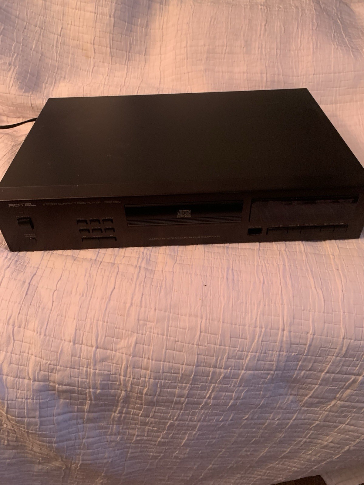 ROTEL STEREO CD PLAYER RCD-950Parts only