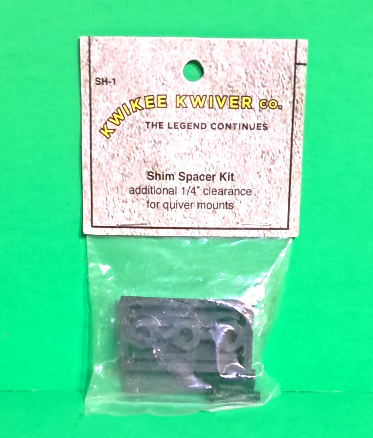 New Kwikee Kwiver Shim Spacer Kit - Additional 1/4" Clearance for Quiver Mounts