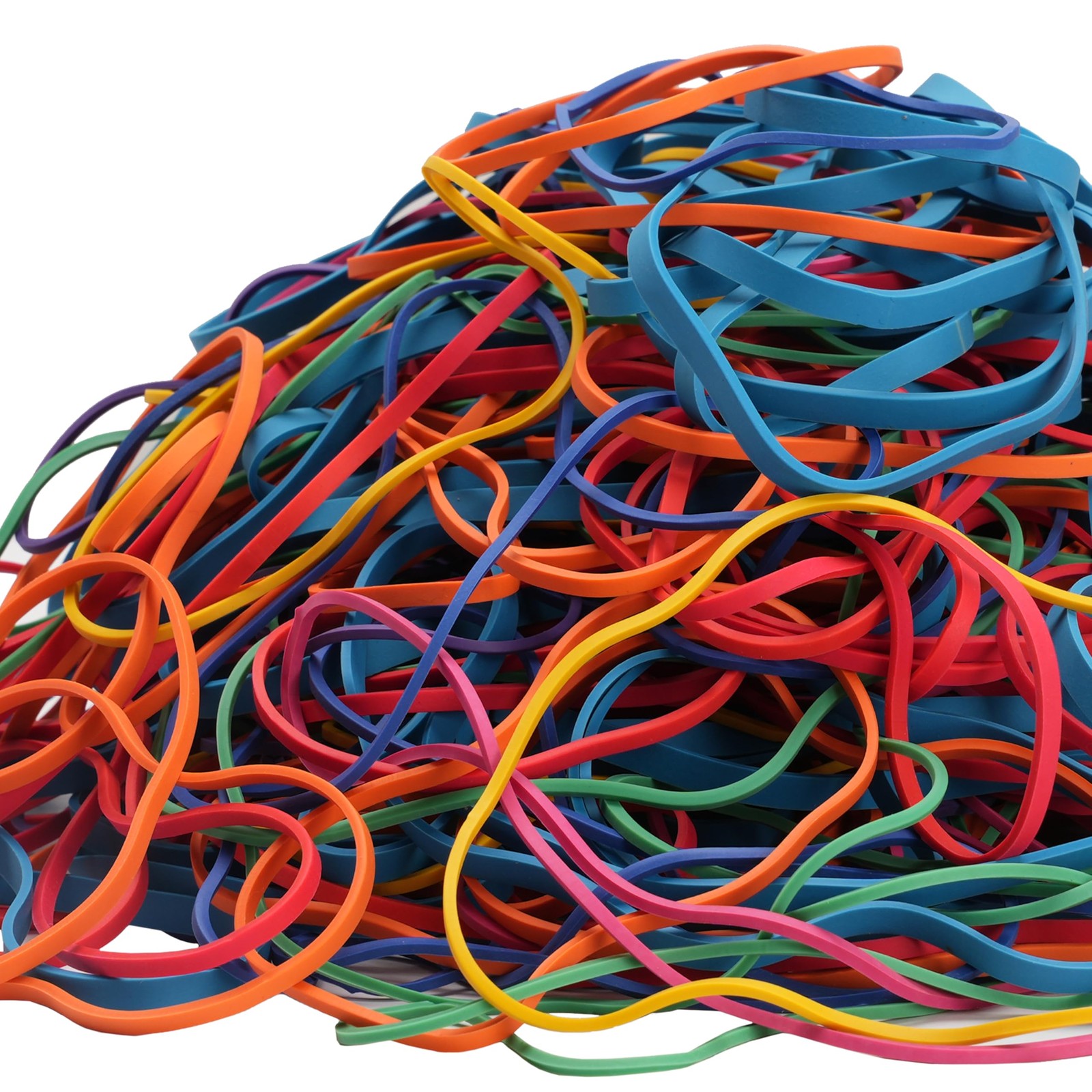 Assorted Rubber Bands Bulk Multicolor Elastic Stretchable set 0.5lb