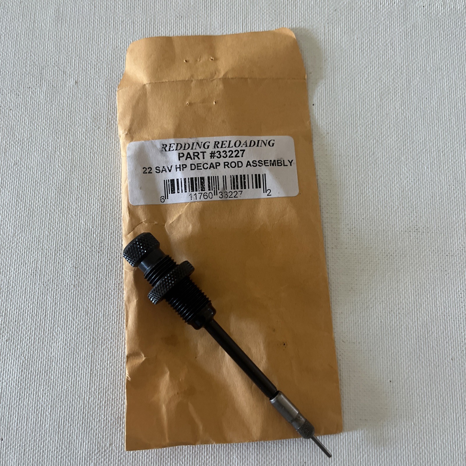 33227 REDDING DECAPPING ROD ASSEMBLY - 22 Savage HP