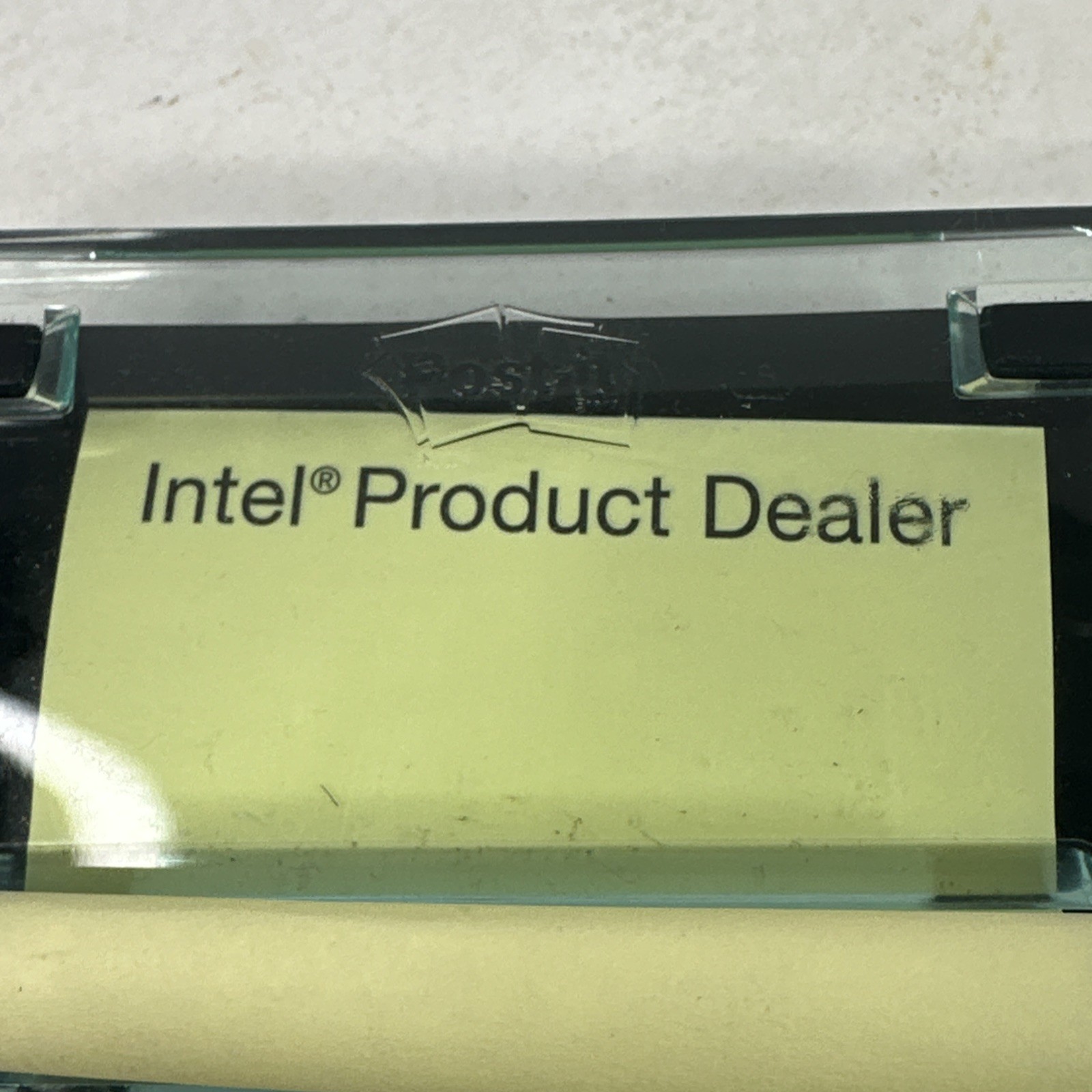 Intel Programs Post-it Sticky Note Holder 3M Computers Y8