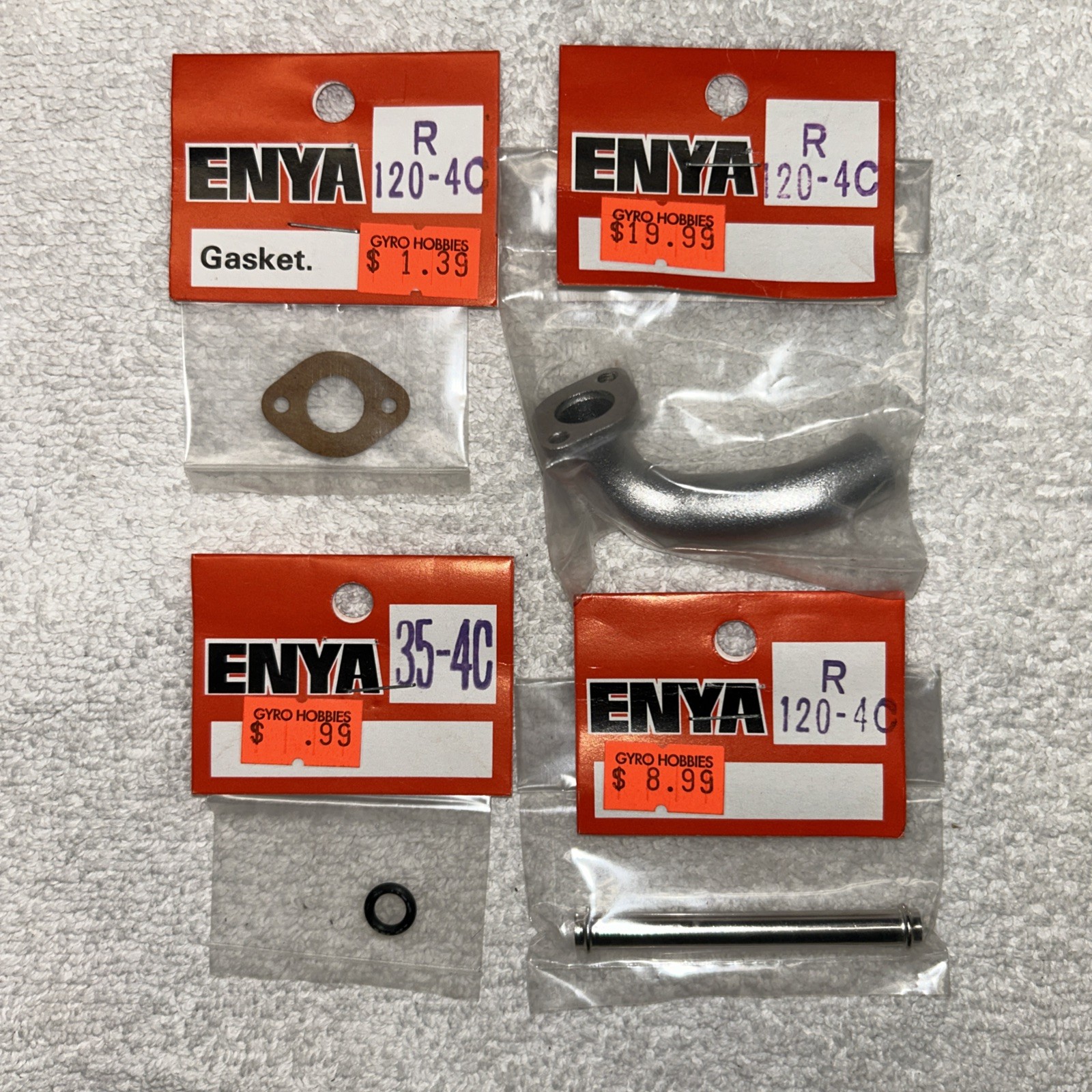 Enya 120-4C Engine Parts
