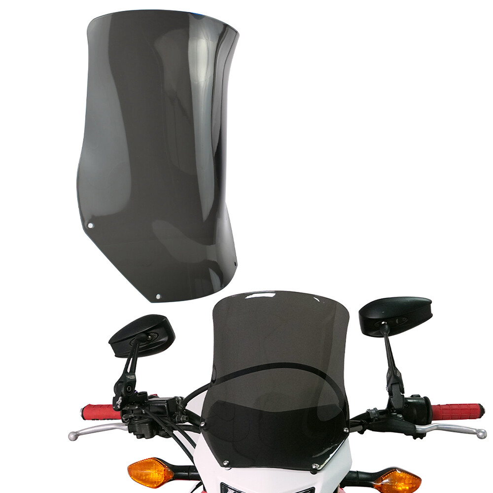 Fit For Suzuki DRZ400S 2000-2024 DRZ400SM 2005-2024 Windscreen Windshield Grey