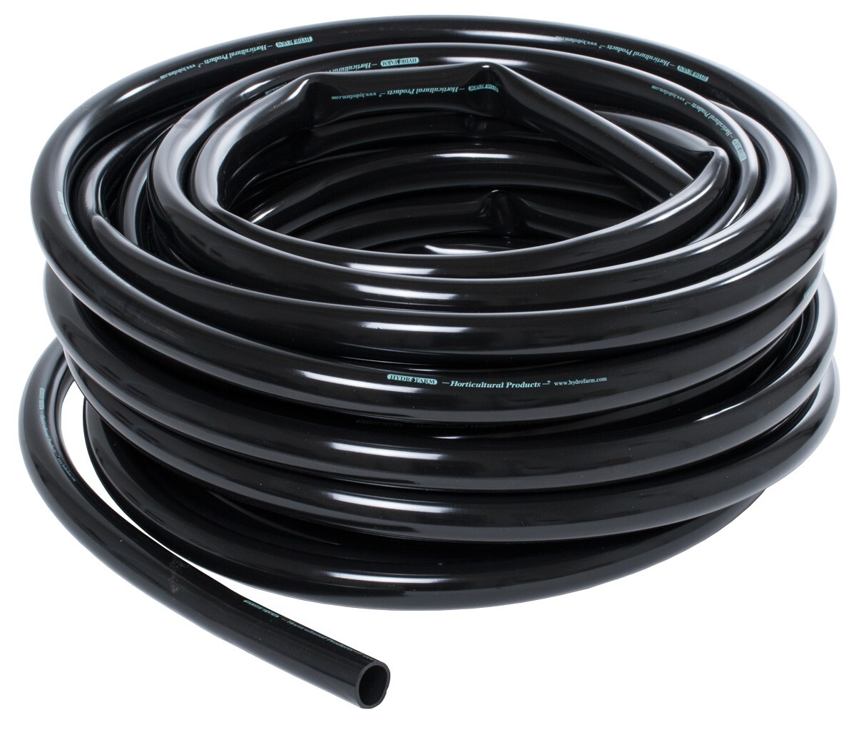 Active Aqua 1" ID Black Tubing 100ft - NEW