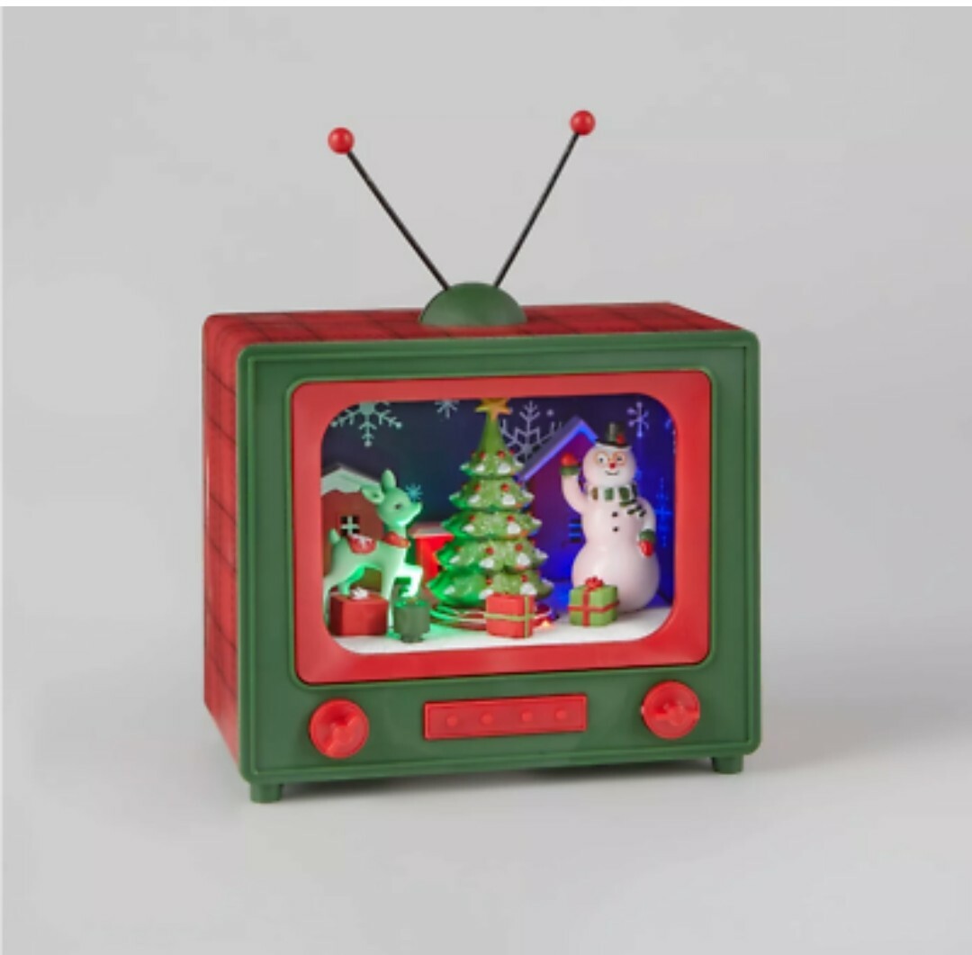 Target Wondershop Animated TV Scene Television Christmas Holiday Decoration 2021