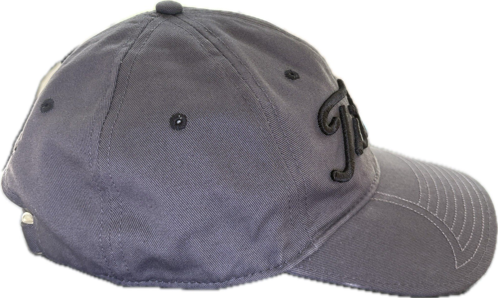 Titleist Adjustable Strap Golf Cap Hat Dark Gray/Black