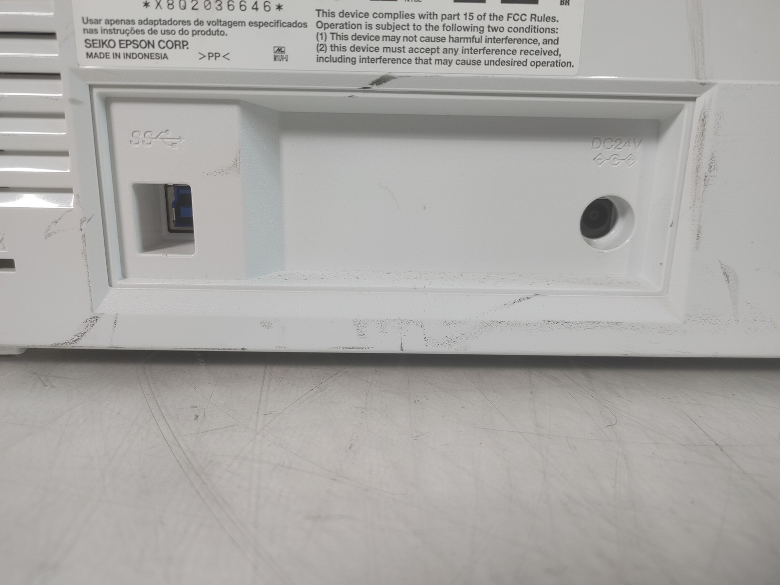 Epson DS-530II USB Pass-Through Scanner