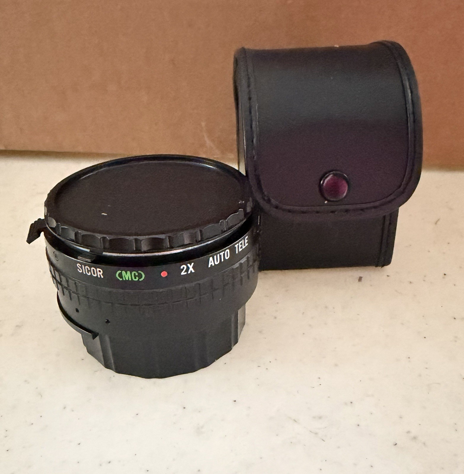 Sicor Teleconverter MC Auto 2x K Extender Tele Converter With Case & Caps