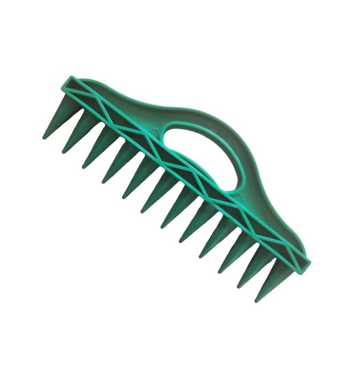Spreader Sowing Seeds Dispenser,Hand 12 Holes Seedlings Dibber,Precise Sower,...