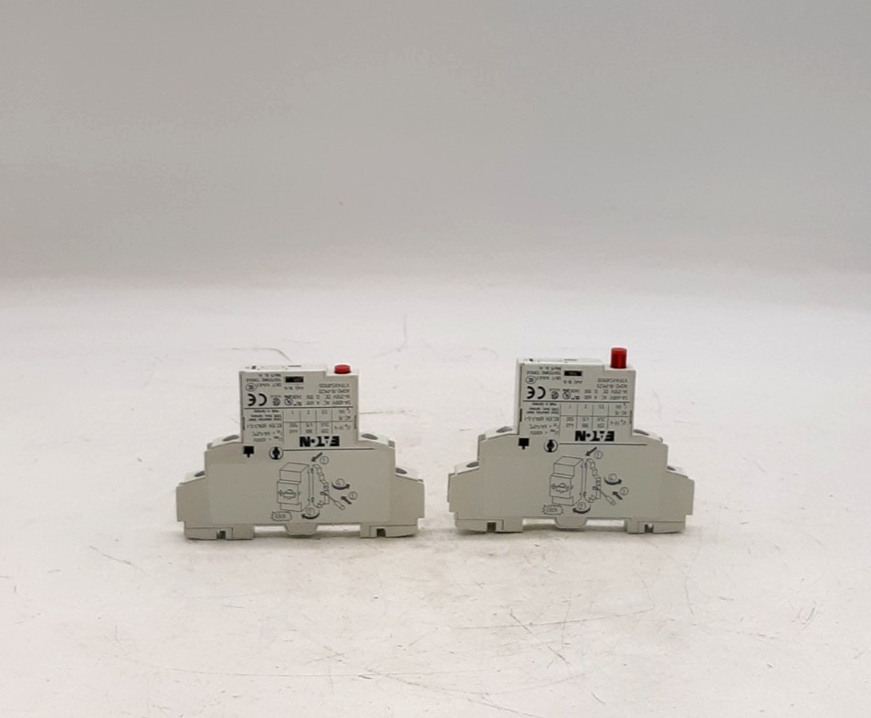 Eaton AGM2-10-PKZ0 Trip Indicating Auxiliary Contact - Lot of 2