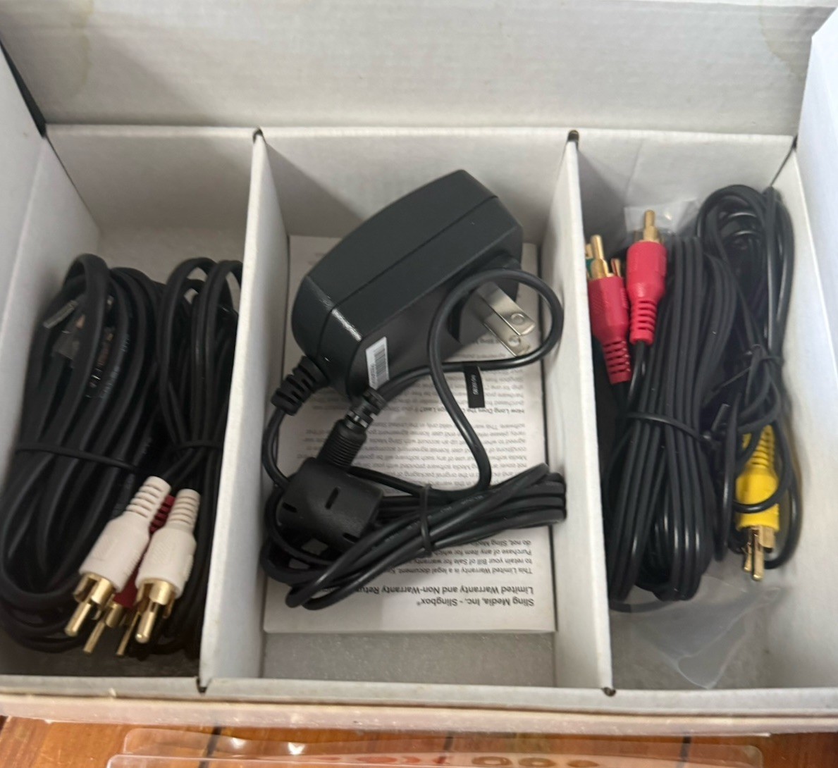 Sling Media Slingbox 350 Media Streamer Box Ethernet Component~New Open Box