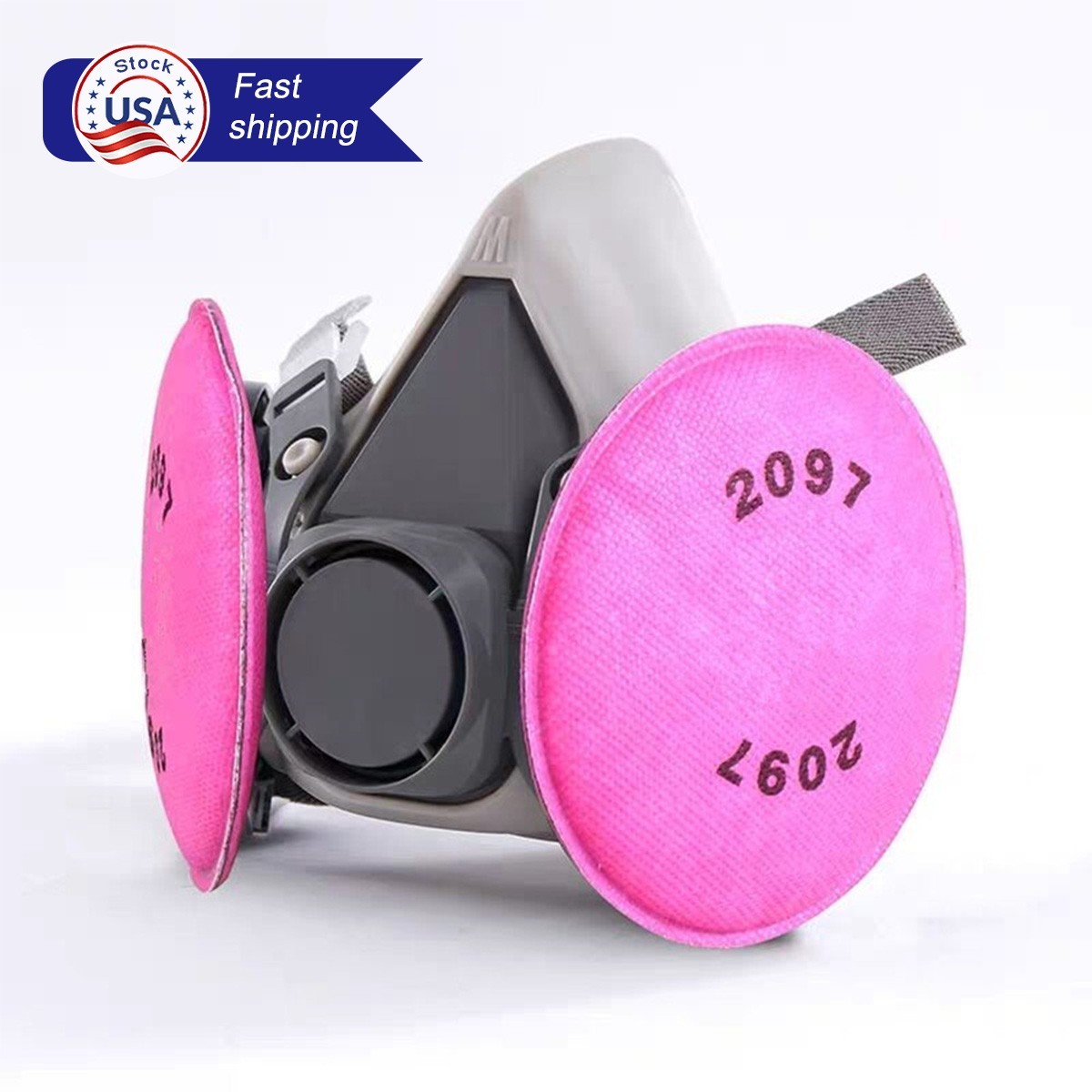 P100 Half Face Respirator Mask Particulate for Welding Painting Dust Work