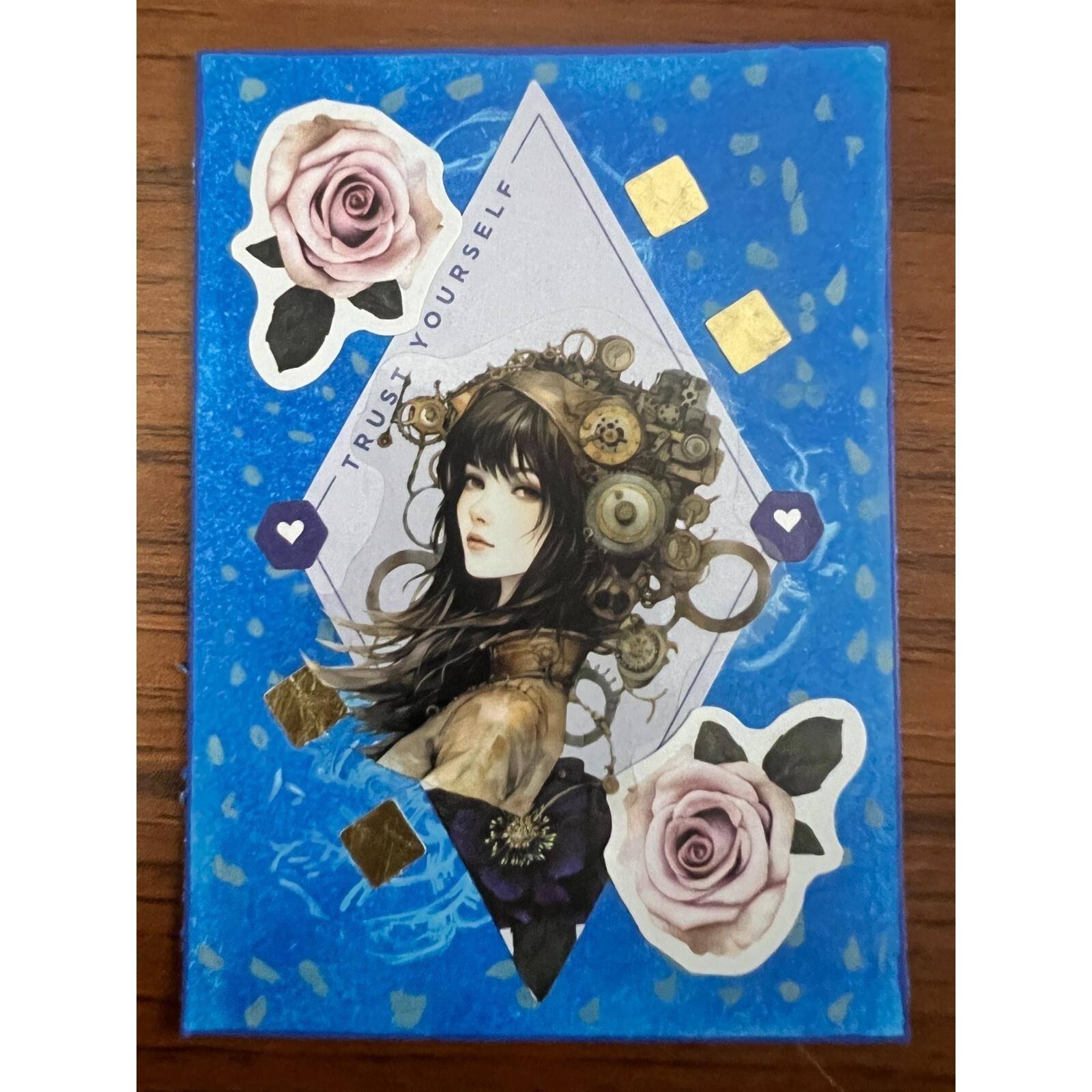 ACEO Original Mixed Media Papercraft By MarleeKat