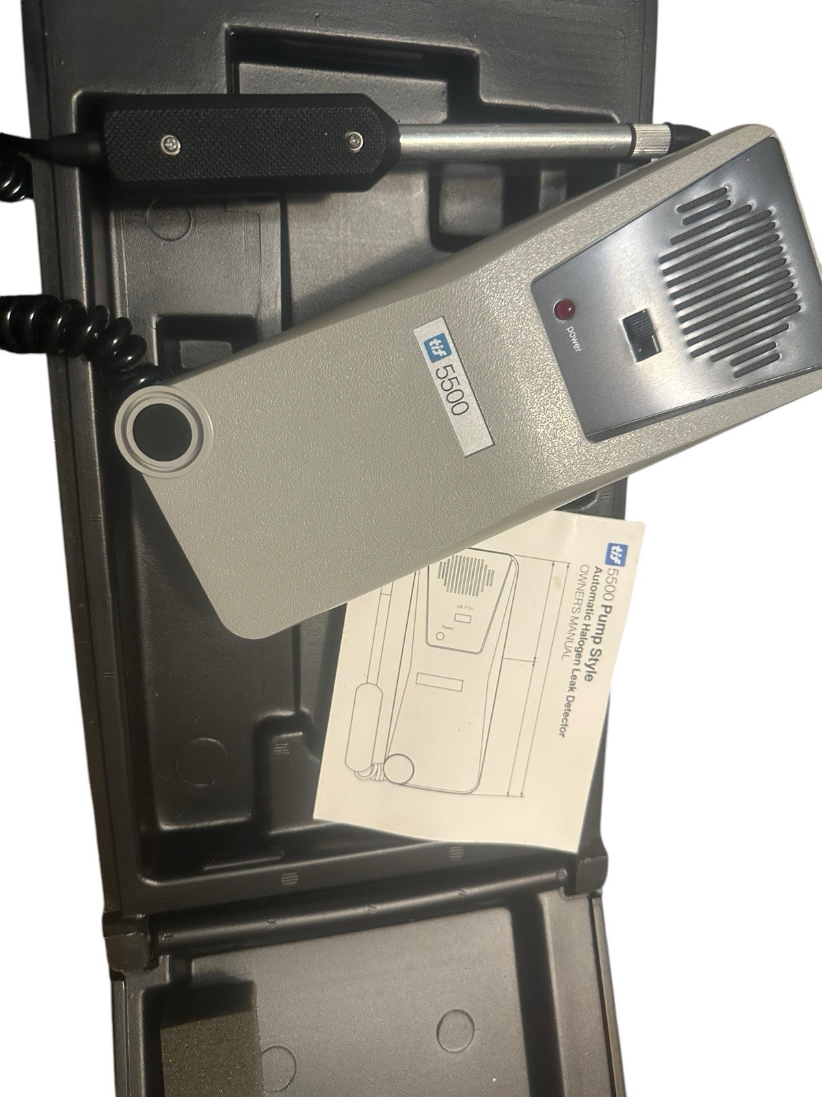 TIF 5500 Pump Style Automatic Halogen Leak Detector & Case