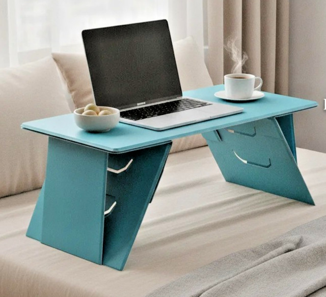 Sofa Bed Tray Foldable Laptop Table Stand Lap Computer Notebook Desk Adjustable