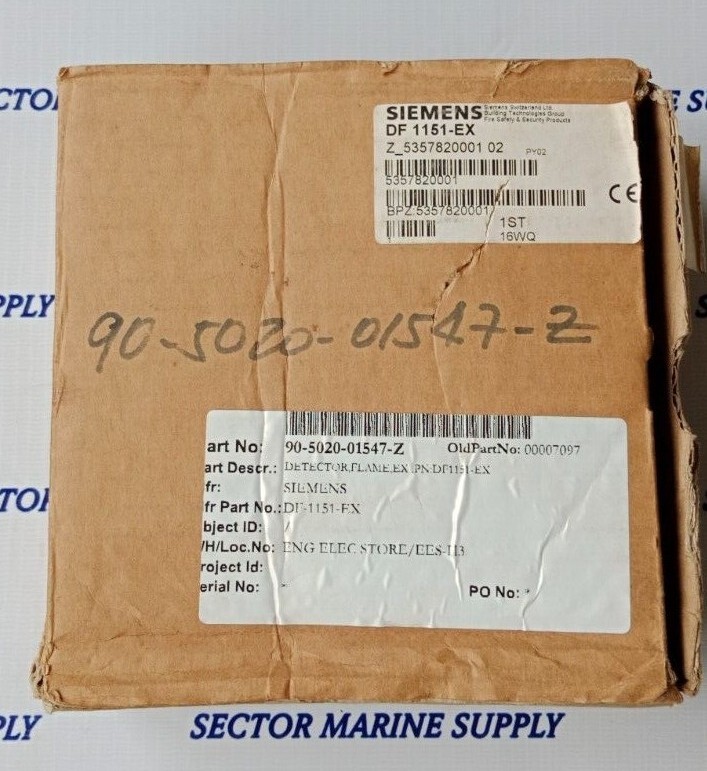 SIEMENS DF1151-Ex Infrared Flame Detector