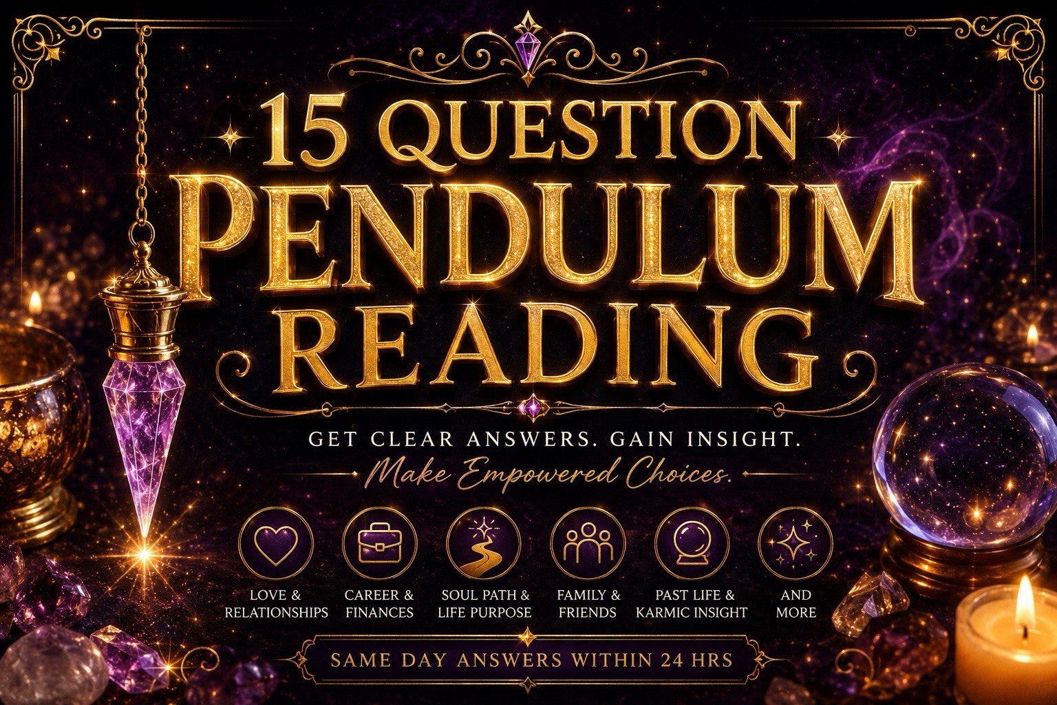 Yes Or No Pendulum Reading 15 Answer Predictions, Psychic Medium - 100% Accurate